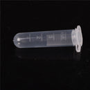 30x Plastic Centrifuge Lab Test Tube Vial Sample Container Bottle with Cap  JR