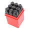 2 Packs of 18 Pieces Steel Metal Number Stamping Punch Tool Stamps Kit - 3mm &