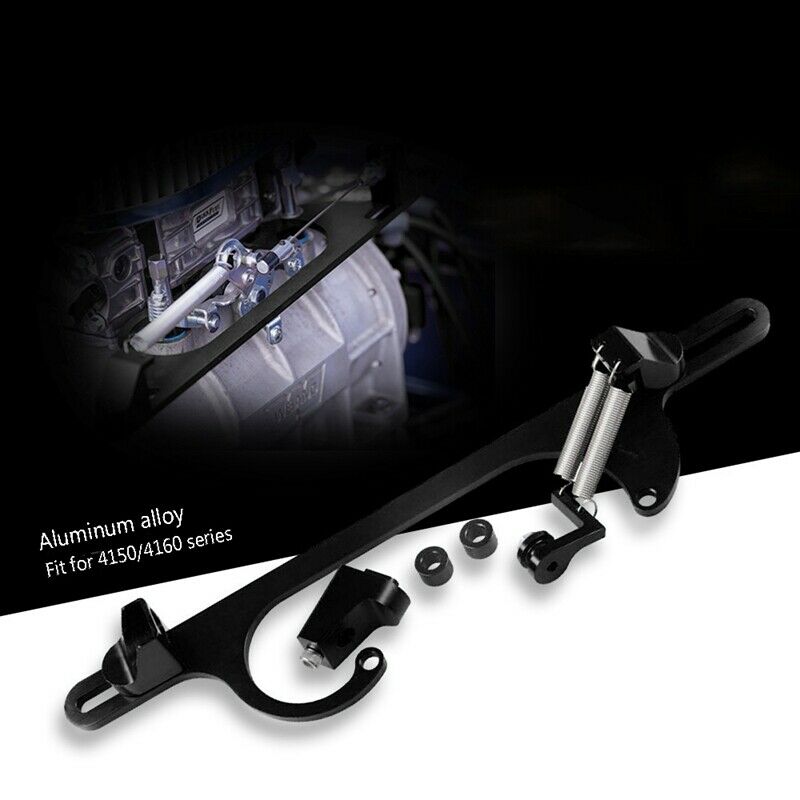New 4150 4160 Black Aluminum Throttle Cable Bracket C4E7