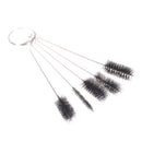 5pcs/set Durable Nylon Shank Briar Tobacco Pipe Cleaner Stainless Steel Brush BX