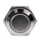 Normally Open NO N/O 16mm Metal Momentary Round Push Button Switch AC 250V