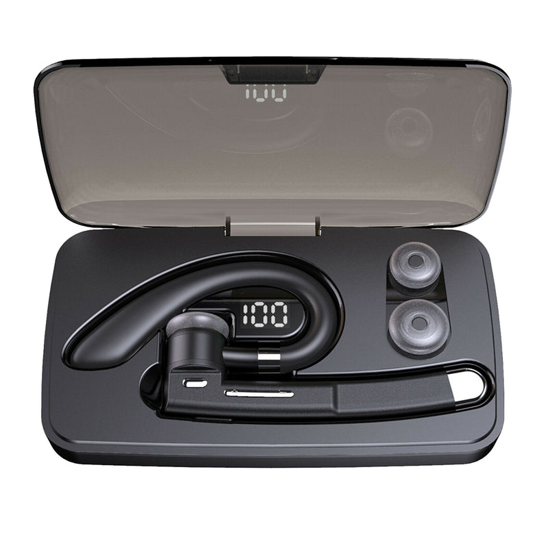 Bluetooth Headset Wireless Earpiece Driver Trucker Headphone Noise Cancelling