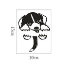 5x DIY Funny Cute Dog Switch Stickers Wall Stickers Home Bedroom Decoration