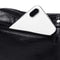 Hit Color Shoulder Messenger Handbags Women Leather Crossbody Bags (Black)