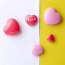 6Pcs/set heart magnetic pin button notice memo message note whiteboard maï¼W