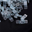100pcs 10mm LED Fixing Silicon Mounting Clips LED Strip Light Connector Clips FT