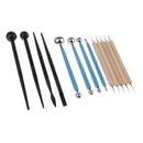 13x Polymer Clay Pottery Sculpting Dotting Ball Stylus Dotting Tools Craft