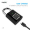 Anytek L34 Smart Fingerprint Padlock Keyless USB Rechargeable Door Suitcase Lock