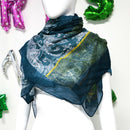 Women Ethnic Lightweight Winter Shawl Blanket Infinity Scarf Floral Printed Wrap