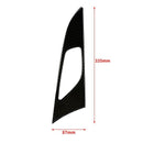 Car Smooth Carbon Fiber Inner Door Handle Panel for Mazda 3 Axela 2014 2017