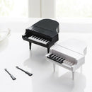 Black creative piano modeling keys fruit fork home dessert cake fruit fork  C2X8