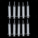 10Pcs Pet Canaries Bird Feeding Syringe Baby Parrot Feeders Injector 20ml