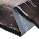 Gothic Decor Tapestry, Photo Of Dark Forest Scenery With Sunbeams And Fog V