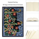 DIY Cat Special Shaped Diamond Painting 50 Page A5 Sketchbook Notebook Gift
