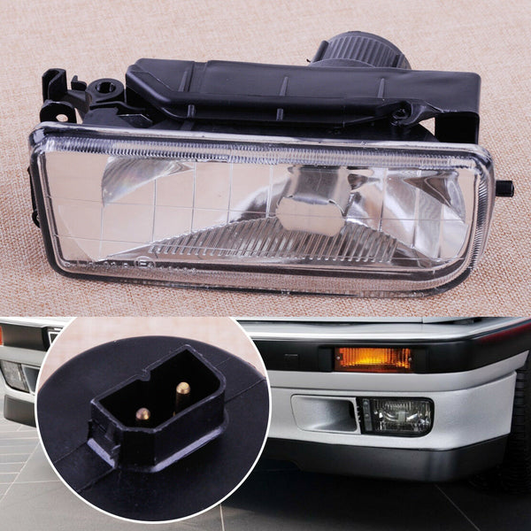 Left Bumper Driving Fog Light Housing Clear fit for BMW E36 M3 318i 325i 92-98