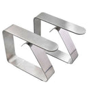 4Pcs Stainless Steel Table Cloth Clip Tablecloth Clamps Holder For Party Wedding