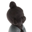 Lovely Little Buddha Statue Monk Kung Fu Tea Pet Statuette Home Ornament