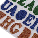 Glitter Foam Letter Alphabet Multicolor Stickers Art Craft DIY Kids Fun Toys