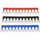15 Pcs 400V 10A Fork Shape 12 Positions Barrier Terminal Block Strip H7Y5