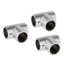 3x Marine 316 Stainless Steel Boat Yacht Handrail Fitting 90 Degree Tee 25mm