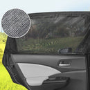 2Pcs Car Window Cover Uv Protection Shield Sunshade Curtain Mosquito Dust P W8E2