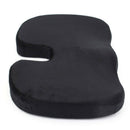 Orthopedics Chair Cushion Comfort anti-slip in Memory foam black