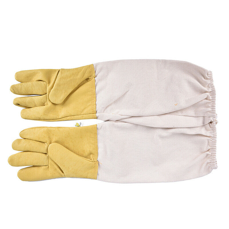 Beekeeping Protective Gloves Long Sleeves Beekeeper Vented Professional beeh Gw