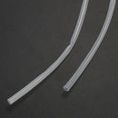 Ratio 2:1 4mm Dia Clear Polyolefin Heat Shrinkable Tube 10M 32.8ft Y8X8