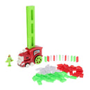 Domino Train Play Set with Sound & Light Automatic Laying Domino Brick Kids Toys