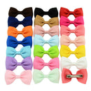 20Pcs Hair Bows Band Boutique Alligator Clip Grosgrain Ribbon For Girl Baby H`US