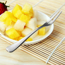 5x Cocktail Dessert Fork Tasting Stainless Steel Appetizer Cake Fruit Forks EAO