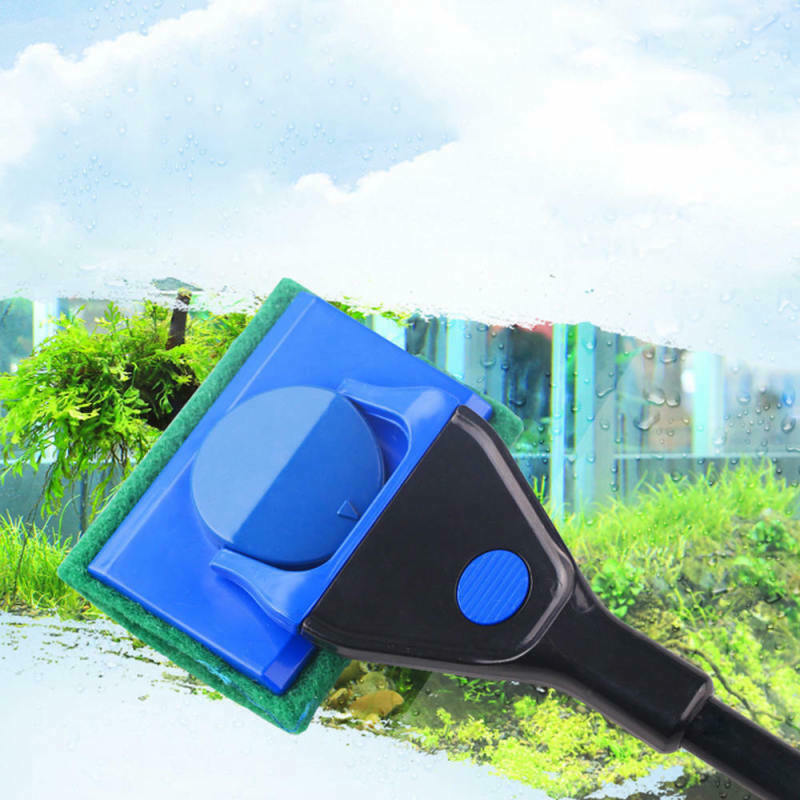 Aquarium Cleaning Tools Pet Fish Tank Algae Vacuum Gravel Cleaner Magnetic ZFA