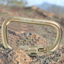 45KN Outdoor Camping Climbing Steel Carabiner Safety Master Lock Buckle h9