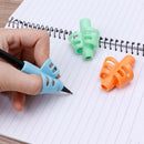 1PC Two Finger Grip Silicone Pencil Holder Corrector Baby Learning Writing Tool