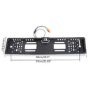 12 LED Night Vision Car Rear View camera EU License Plate Frame Back Up Camera