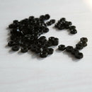 Best-selling 100 Pcs Black Nylon Screw Nuts Hexagonal Standoff Spacer M3 Nut  ME