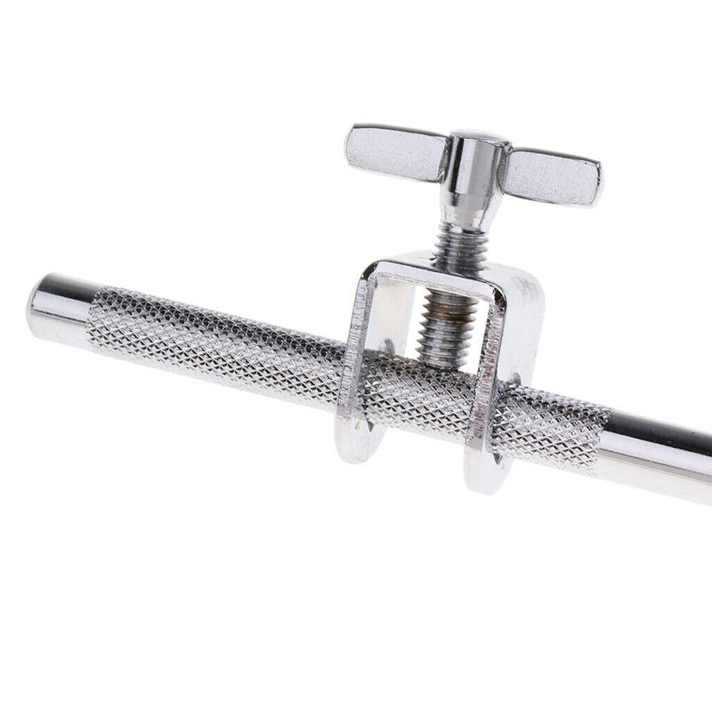 Durable Metal Bass Drum Hoop Mounted Cowbell Holder Clamp for Drummer Drum