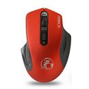 Wireless Mouse 4 Buttons Laptop PC Mouse with Scrollwheel Adjustable 1600DPI