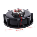 275-330 IBC Gallon Tote Tank Drain Adapter Garden Hose 2" Female To 1/2" Female