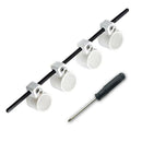2x Plastic Guitar Extenders Finger Span Practice Strength Expansion Sleeves A