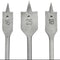 6Pcs/Set Grooved Flat Bit Set Flat Spade Wood Drill Bit 10/12/16/18/20/25mm