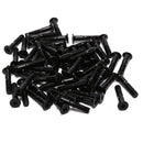 8Pairs Black Carbon Steel  27mm MS3302-1 Skateboard Screws Scooter Accesso Gw