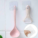 6CM*6CM Anti-skid Hooks Reusable Strong Sticky Traceless B X4H1 Transp Hook P3T0