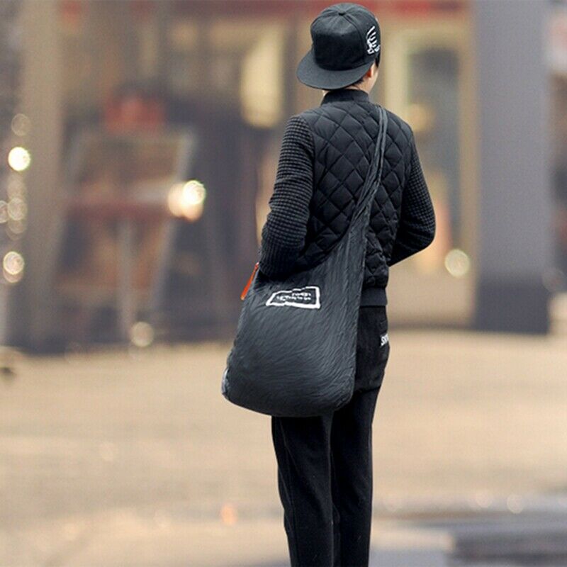 New Fashion Shopping Bag Portable Mini Round Storage Case Bag Reusable Stor P5G7