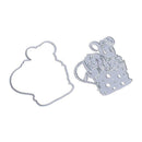 Mouse Seal Embossing Cutting Dies Stencils DIY Scrapbooking Card Gift Decor