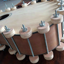 Wooden Metal Assembly Clip DIY With Screw Cap For Guitar Making Luthier