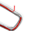 Carbon Fiber Interior Rearview Mirror Cover Trim for Ford F150 F-150 2015-2