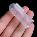 5x Finger Toothbrush Soft Silicone Safe Baby Kids Finger Toothbrush Gum Brush Pg