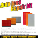 3pcs Turn Signals Car Taillight PVC Headlight Self  Auto Lens Repair Kit