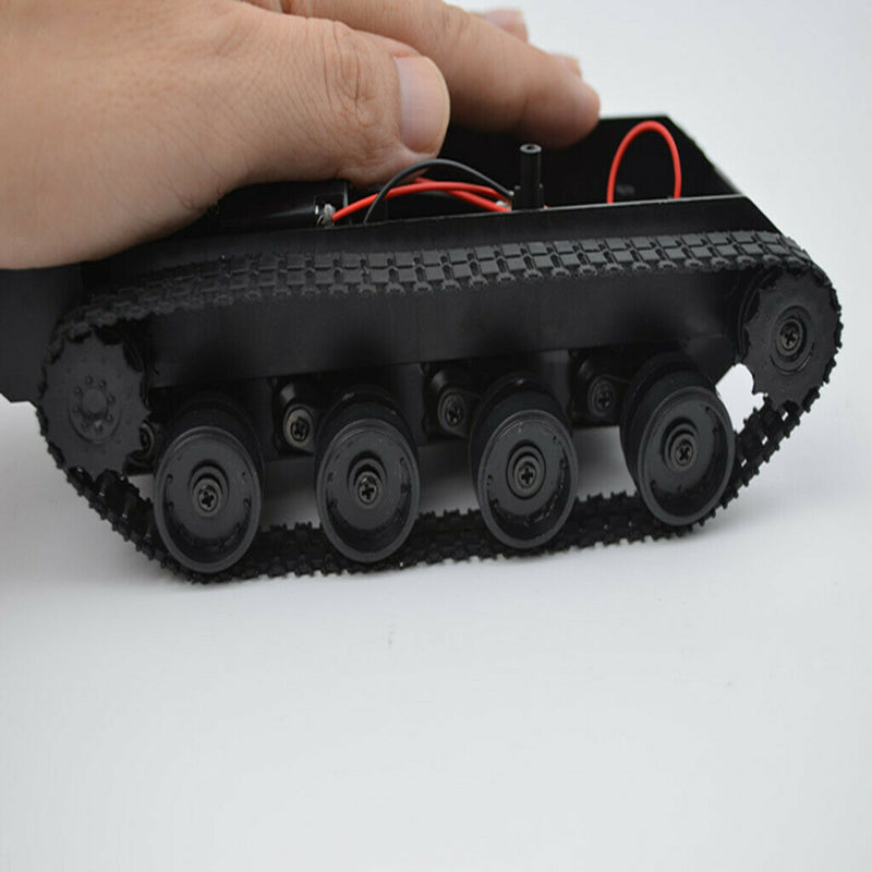 Car Chassis For    Diy Maker Kit Light Shock Absorbing Tank Chassis